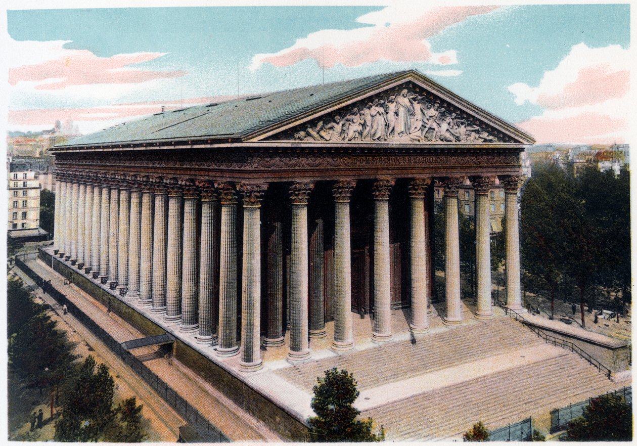 Madeleine-templom, Párizs, 1900 alkotó: Unbekannt