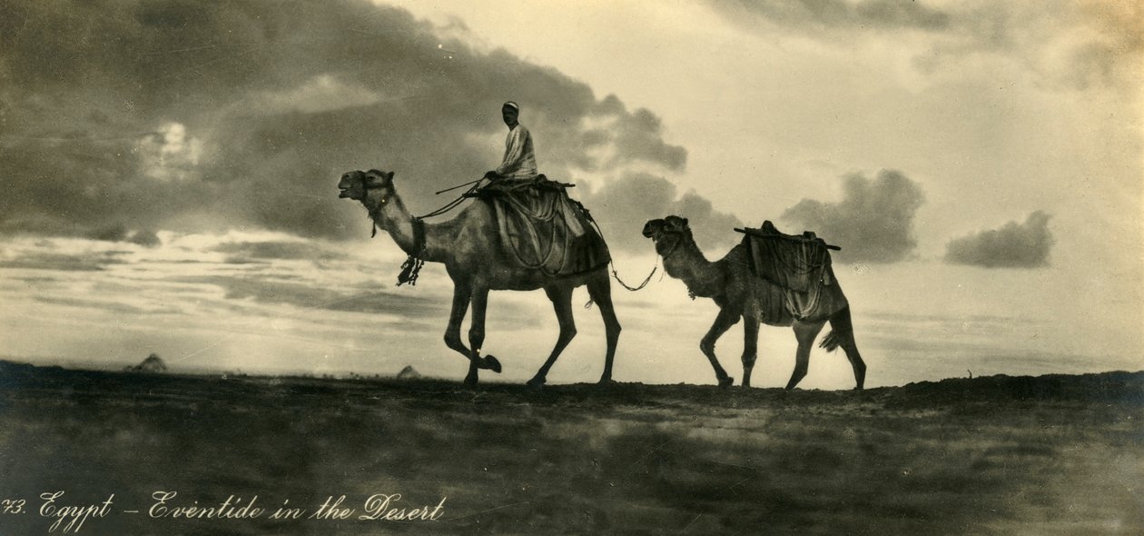 Egyiptom – Események a sivatagban, c1918-c1939. alkotó: Unbekannt