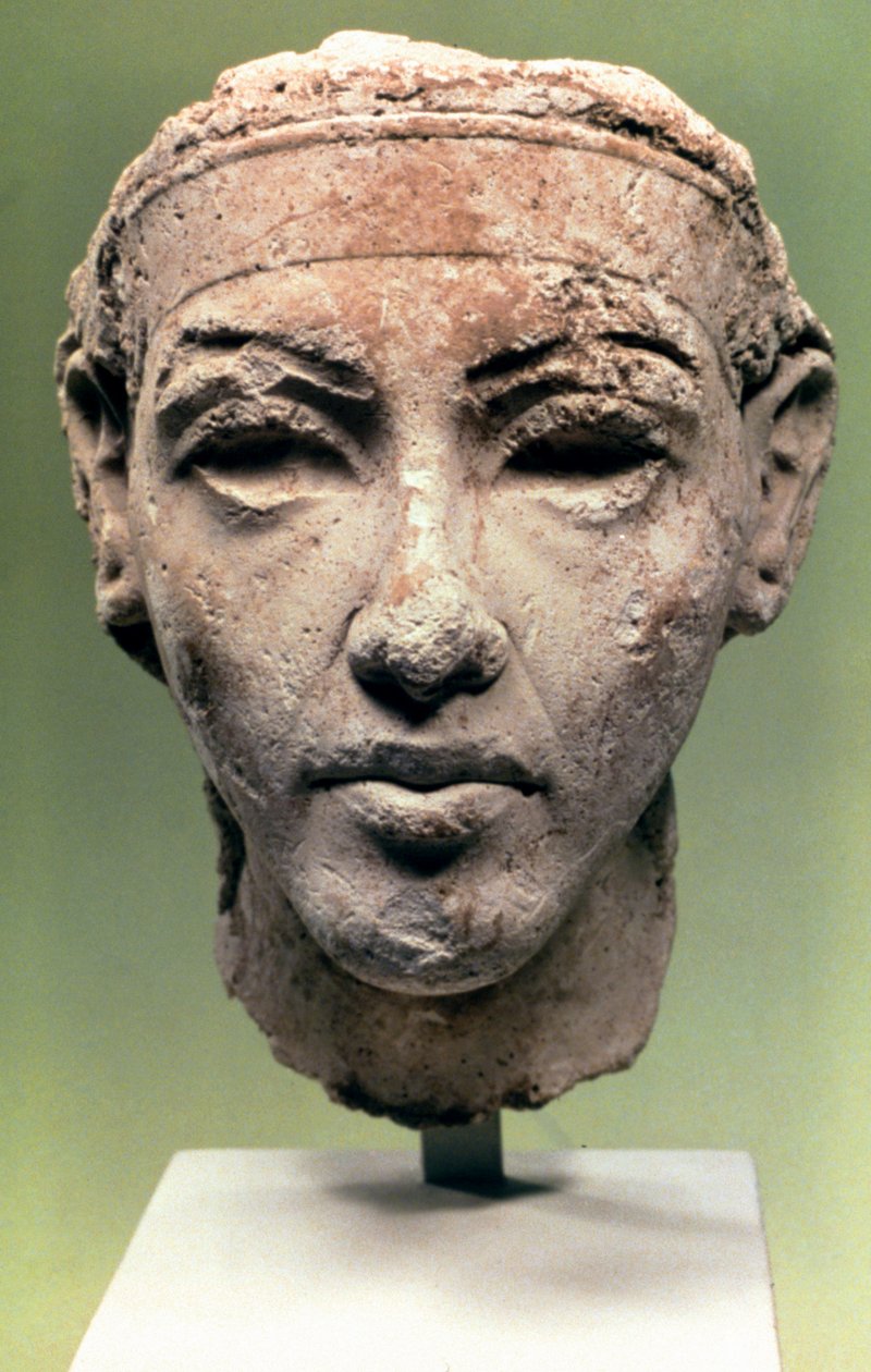 Egyiptomi fej, Amarna-korszak, ie 1350 alkotó: Unbekannt