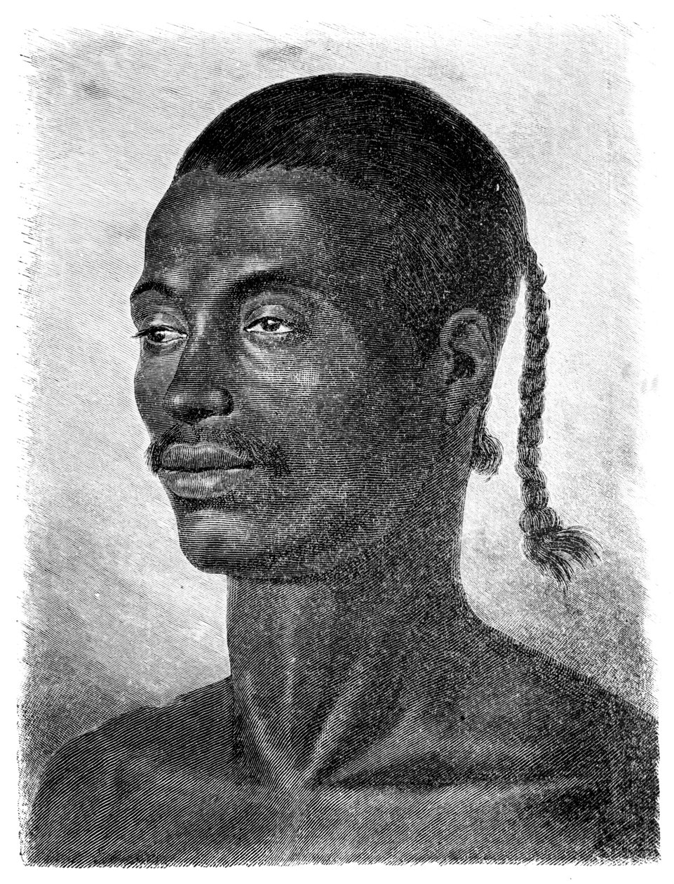 Egyiptomi portré, 1881 alkotó: Unbekannt