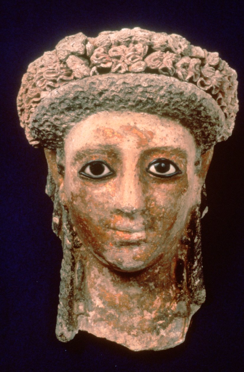 Egyiptomi fej, i.sz. 75-100 alkotó: Unbekannt