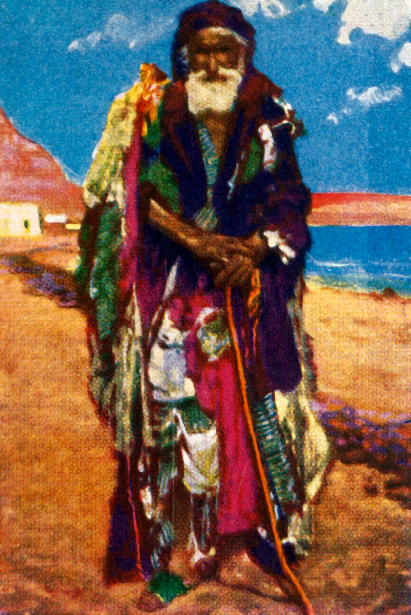 Idős koldus, Egyiptom, c1928. alkotó: Unbekannt