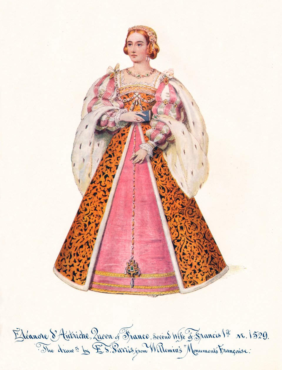 Ausztriai Eleonóra, Franciaország királynője, Ferenc második felesége 1., 1911. alkotó: Unbekannt