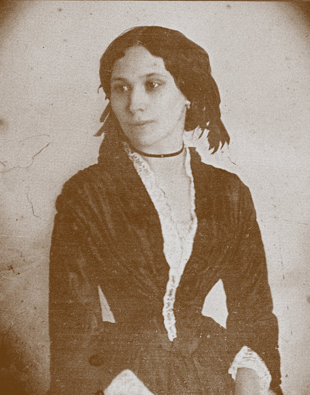 Elena Alekszandrovna Denisyeva 1826-1864, kb. 1860 alkotó: Unbekannt