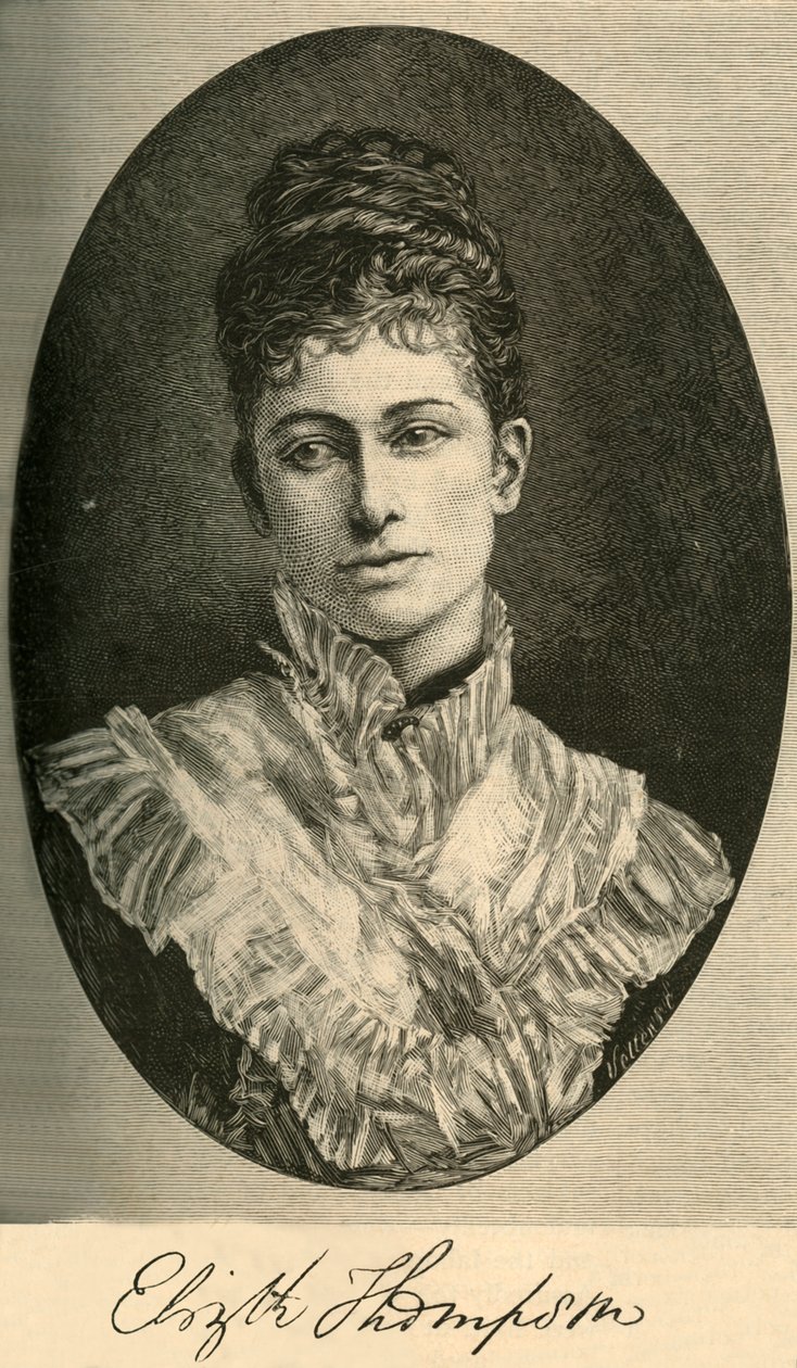 Elizabeth Butler, 1883. alkotó: Unbekannt