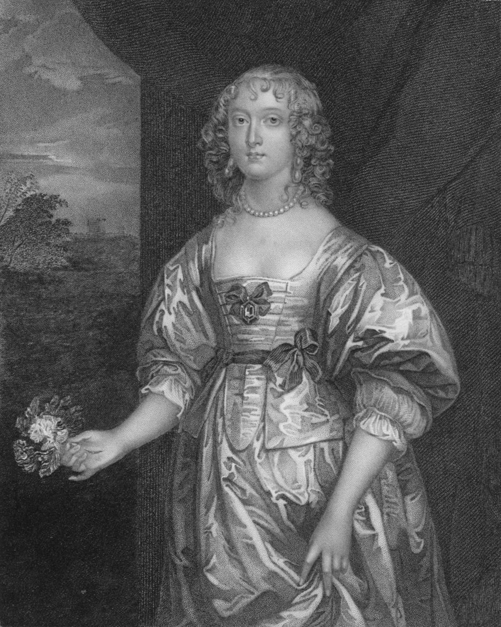 Elizabeth Cecil, Devonshire grófnője, 1640 körül, 19. század eleje-közepe. alkotó: Unbekannt