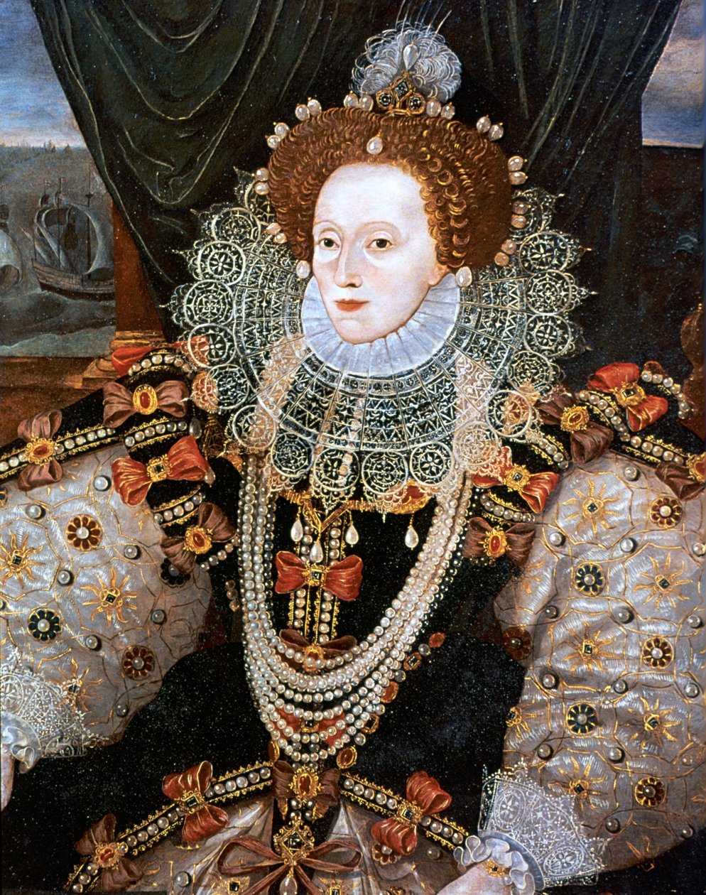 I. Erzsébet, Anglia és Írország királynője, 1588 alkotó: Unbekannt