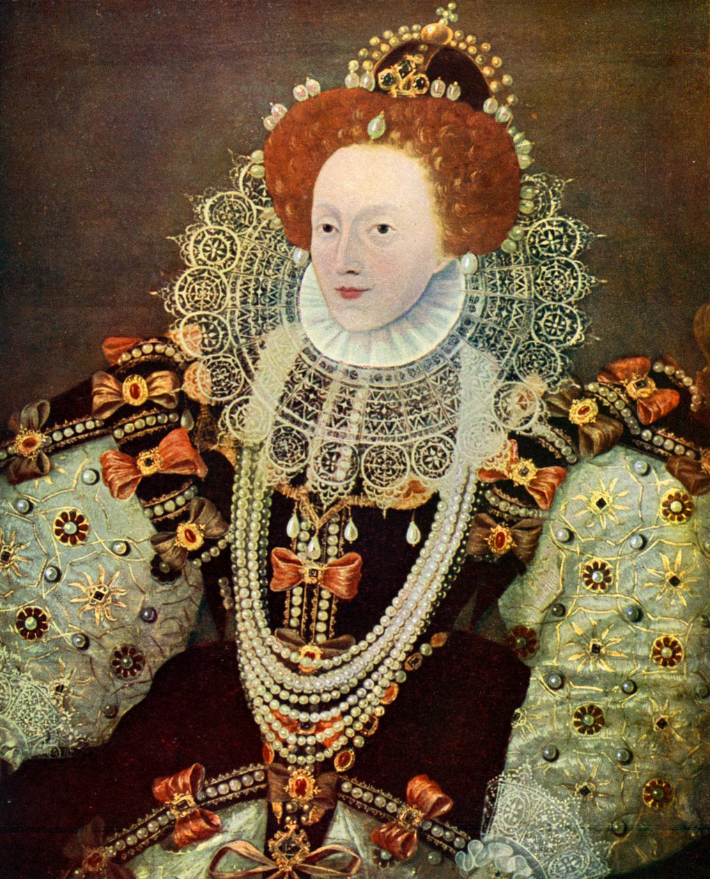 I. Erzsébet, Anglia és Írország királynője, c1588, c1902-1905 alkotó: Unbekannt