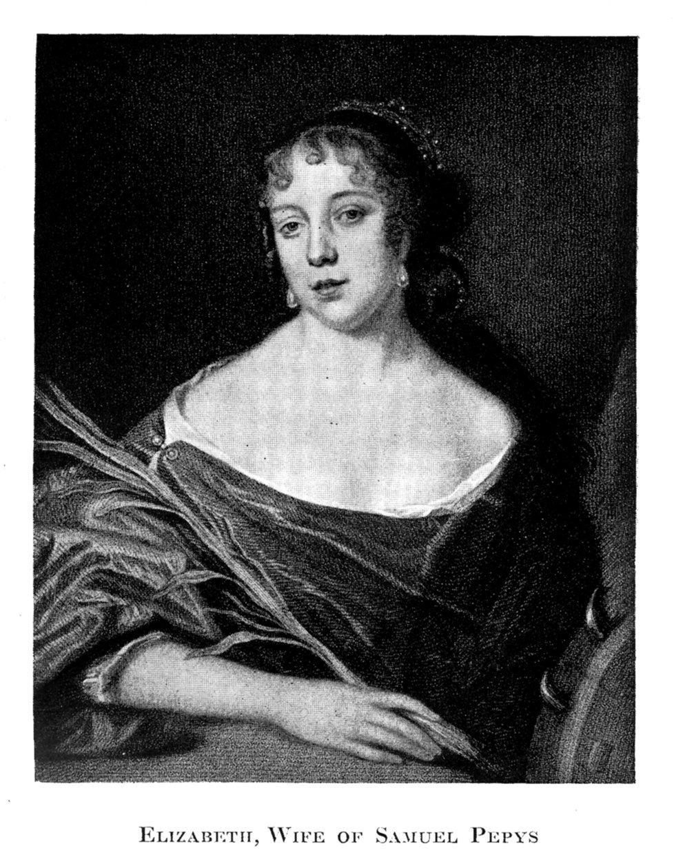 Erzsébet Pepys 1640-1669, 19. század alkotó: Unbekannt