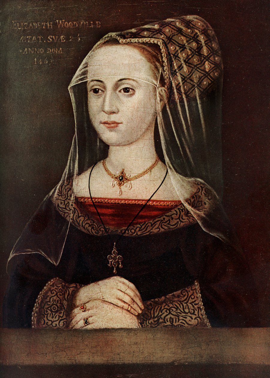 Elizabeth Woodville 1437-1492, 1463 alkotó: Unbekannt