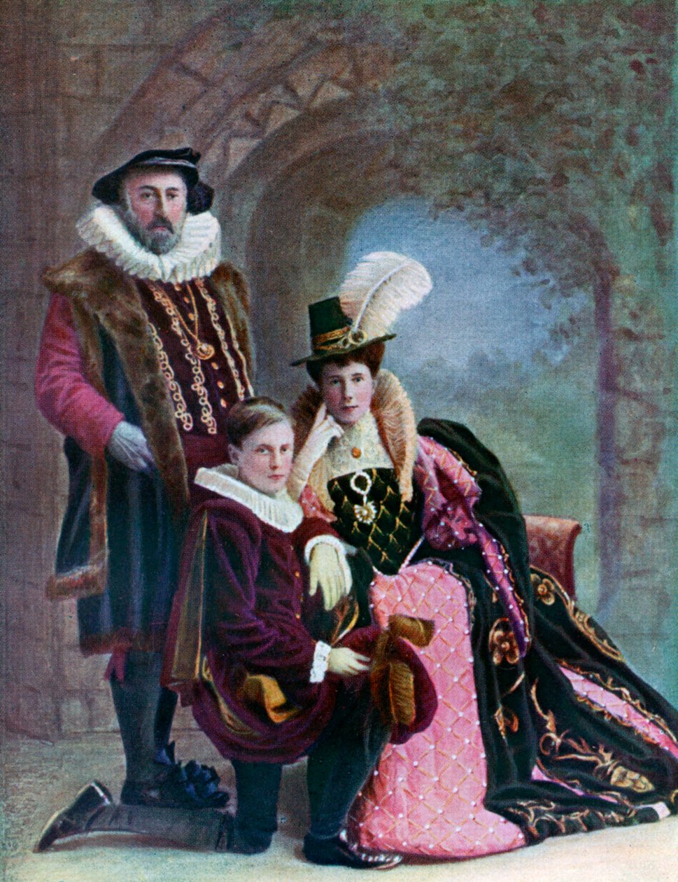 Erzsébet jelmez, c1572, 1910 alkotó: Unbekannt