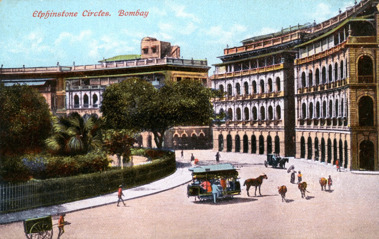 Elphinstone Circles, Bombay, India, XX. század eleje alkotó: Unbekannt