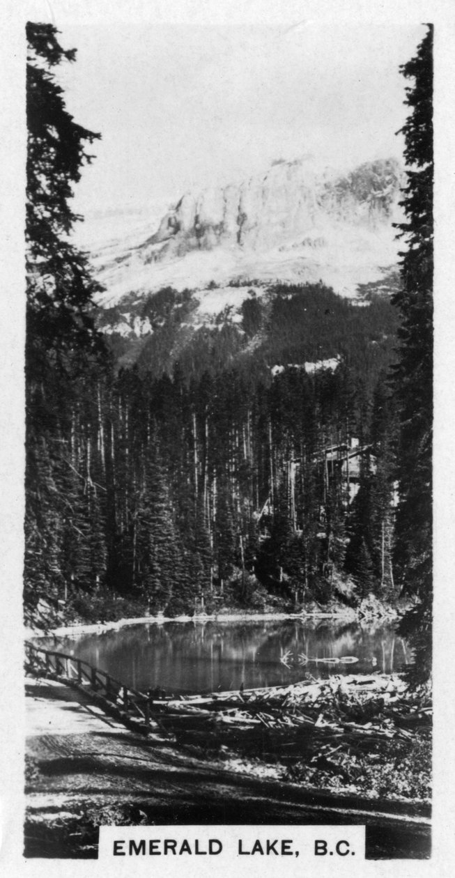 Emerald Lake Field közelében, British Columbia, Kanada, 1920-as évek alkotó: Unbekannt