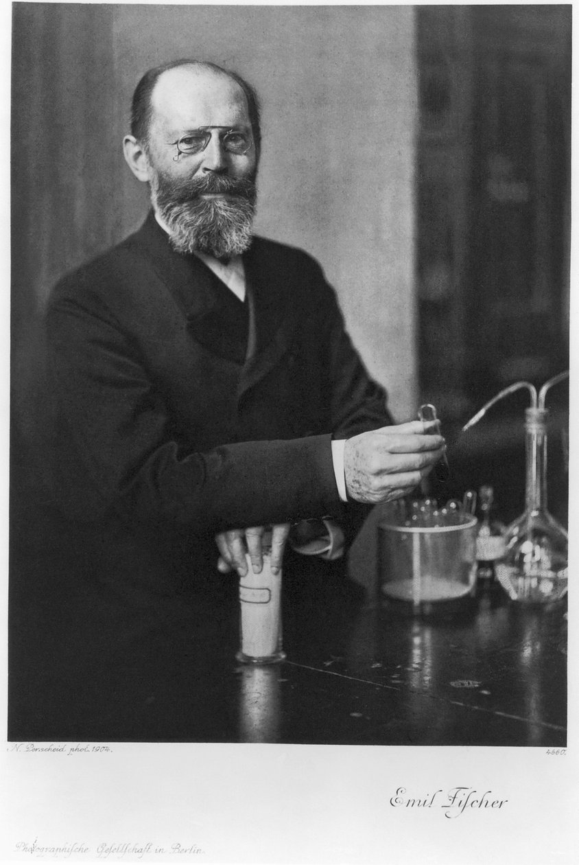 Emil Fischer, német szerves vegyész, 1904 alkotó: Unbekannt