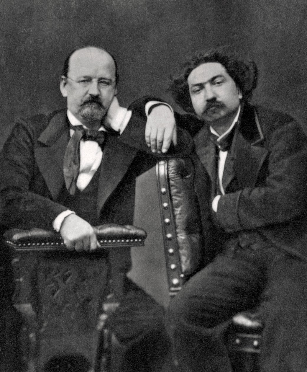 Emile Erckmann és Alexandre Chatrian francia írók, 1887 alkotó: Unbekannt