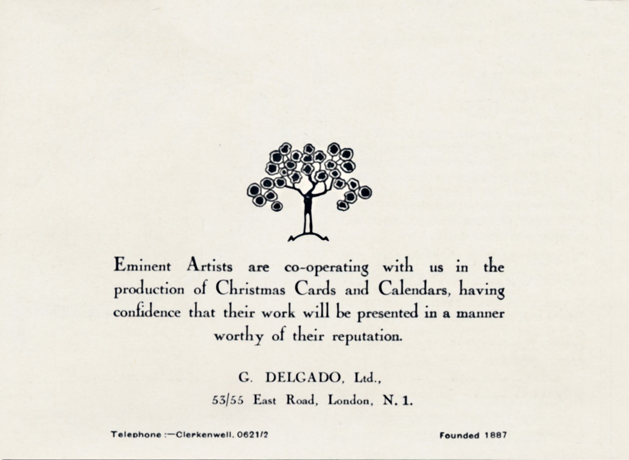 Kiváló művészek – G Delgado, Ltd., 1935 alkotó: Unbekannt
