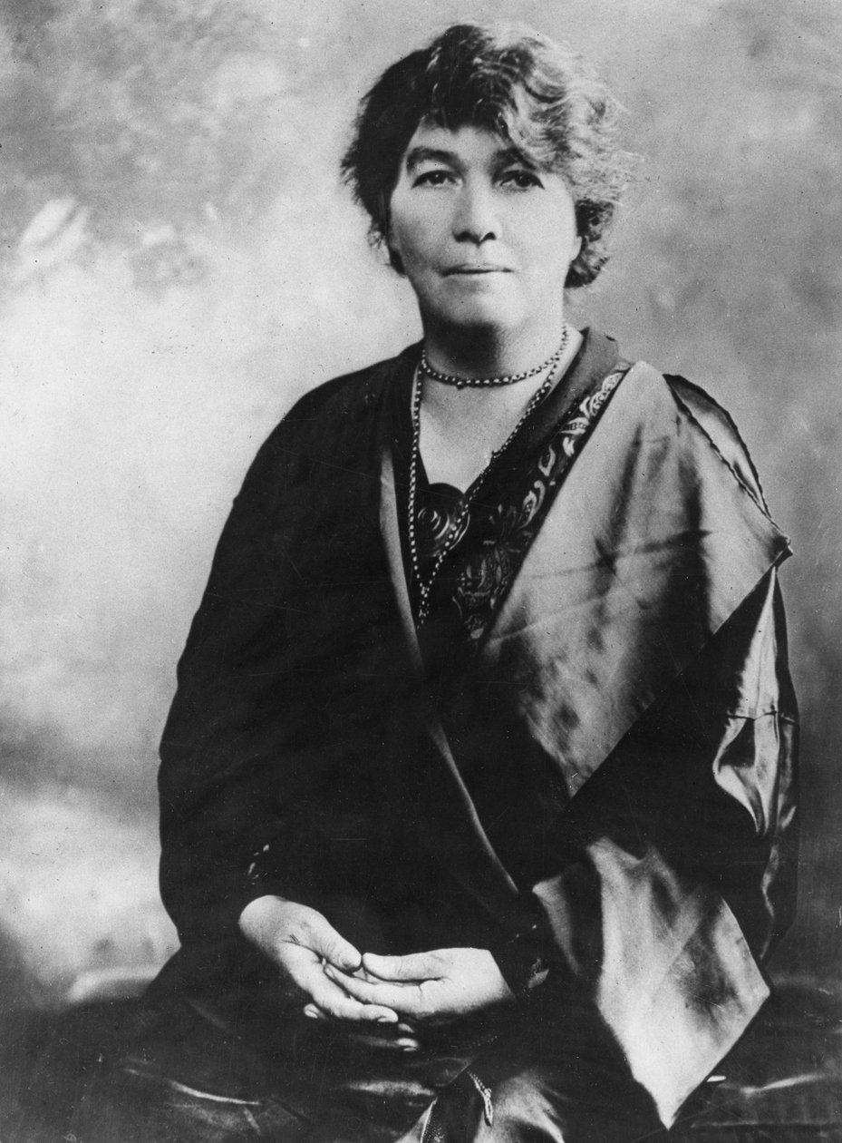 Emmeline Pethick-Lawrence 1867-1954, brit szüfrazsett, XX. század eleje alkotó: Unbekannt