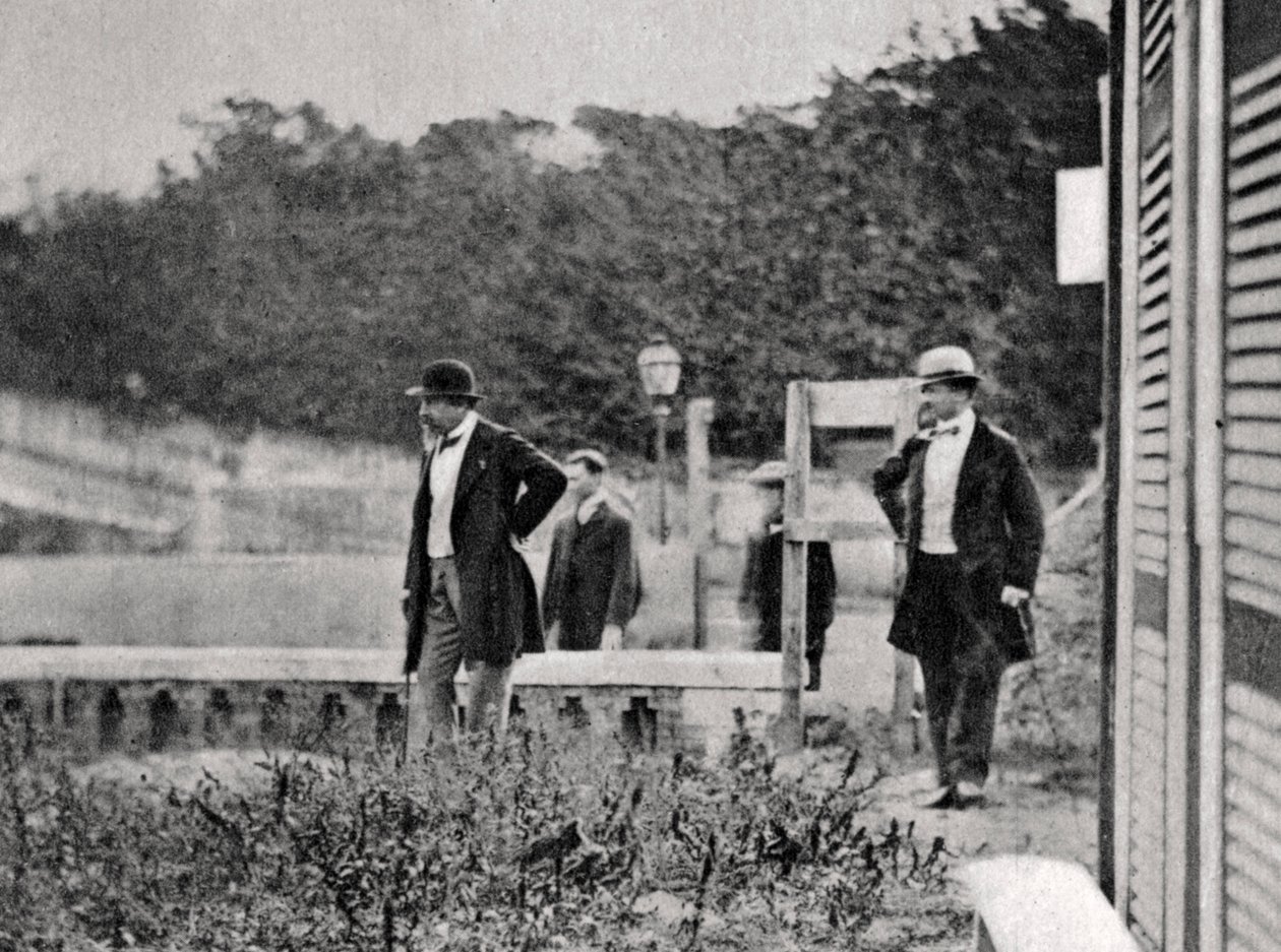 III. Napóleon francia császár száműzetésben, Chislehurst, Kent, 1871-1873 alkotó: Unbekannt