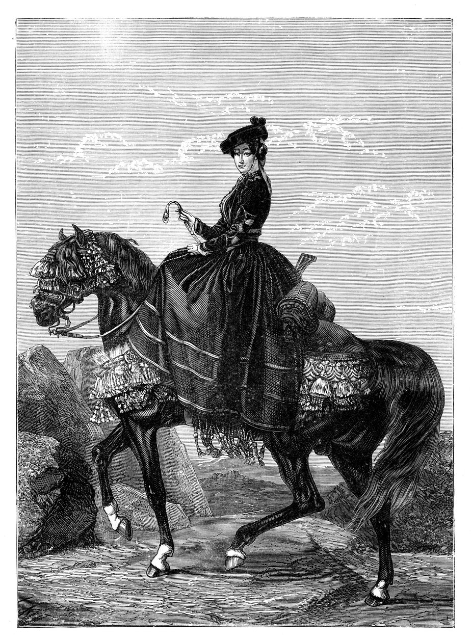 Eugenie de Montijo császárné 1826-1920 alkotó: Unbekannt