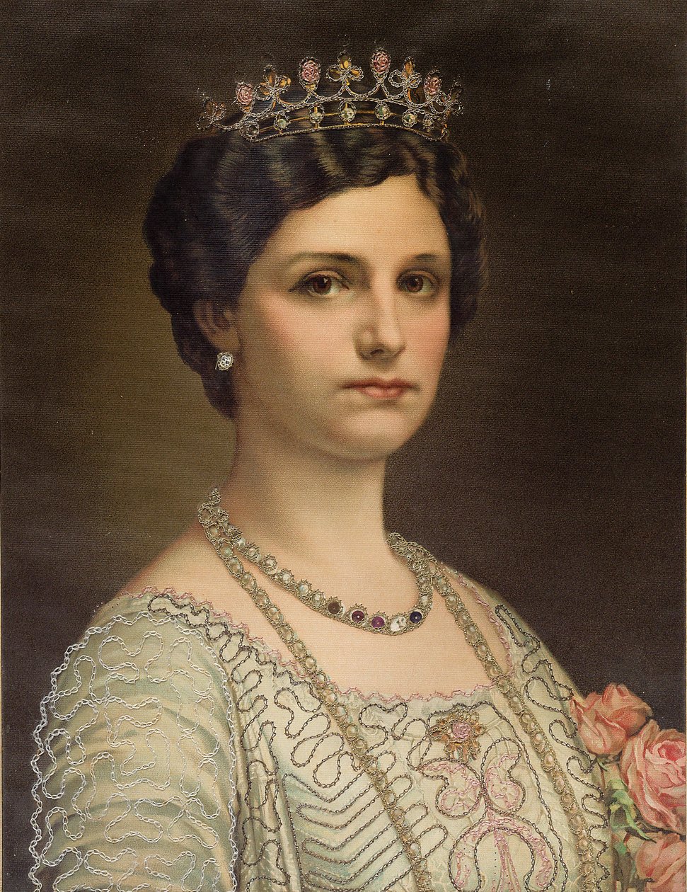 Zita osztrák császárné 1892-1989, magyar királyné, c. 1917. alkotó: Unbekannt