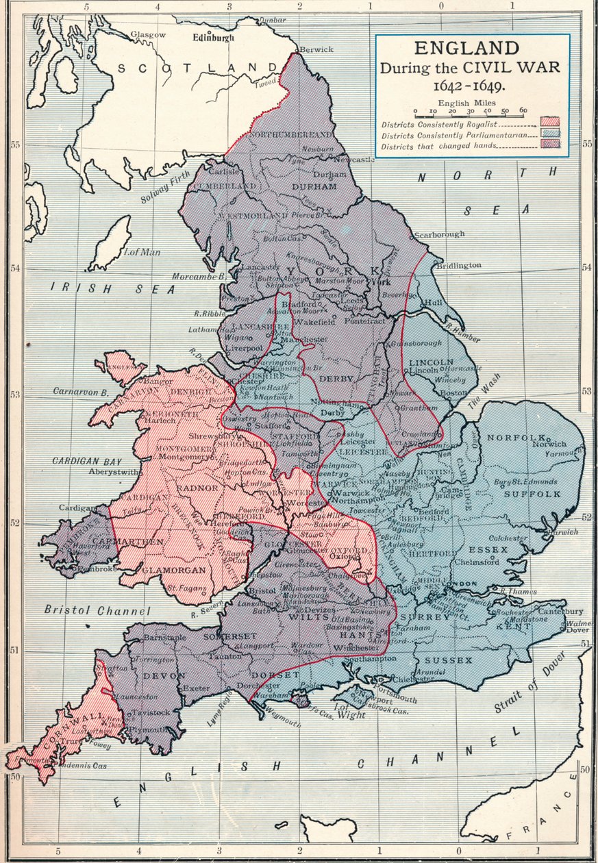 Anglia a polgárháború alatt, 1642-1649 1905 alkotó: Unbekannt