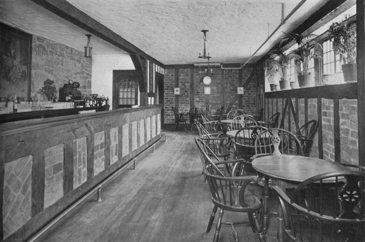 Angol bár az alagsorban, Hotel Royal Bermudiana, Hamilton, Bermuda, 1924 alkotó: Unbekannt