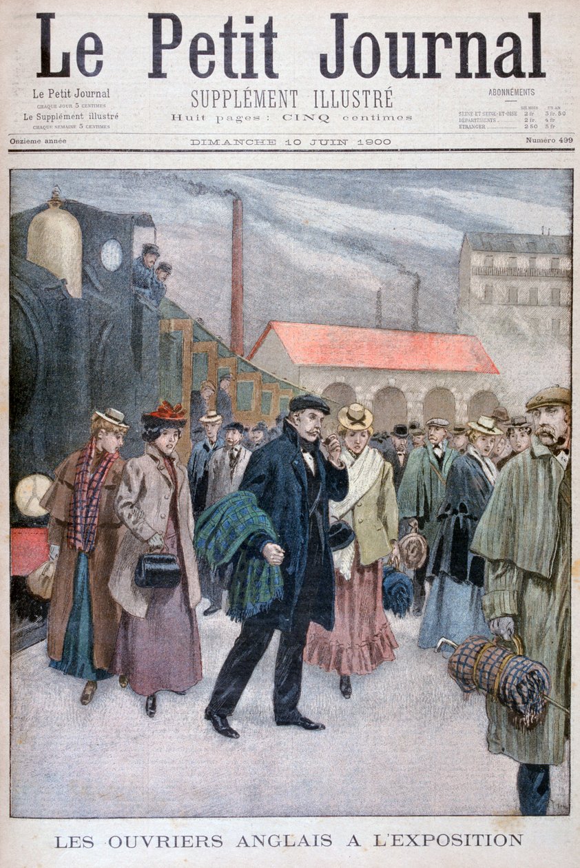 Angolok az 1900-as egyetemes kiállításon, Párizsban, 1900 alkotó: Unbekannt