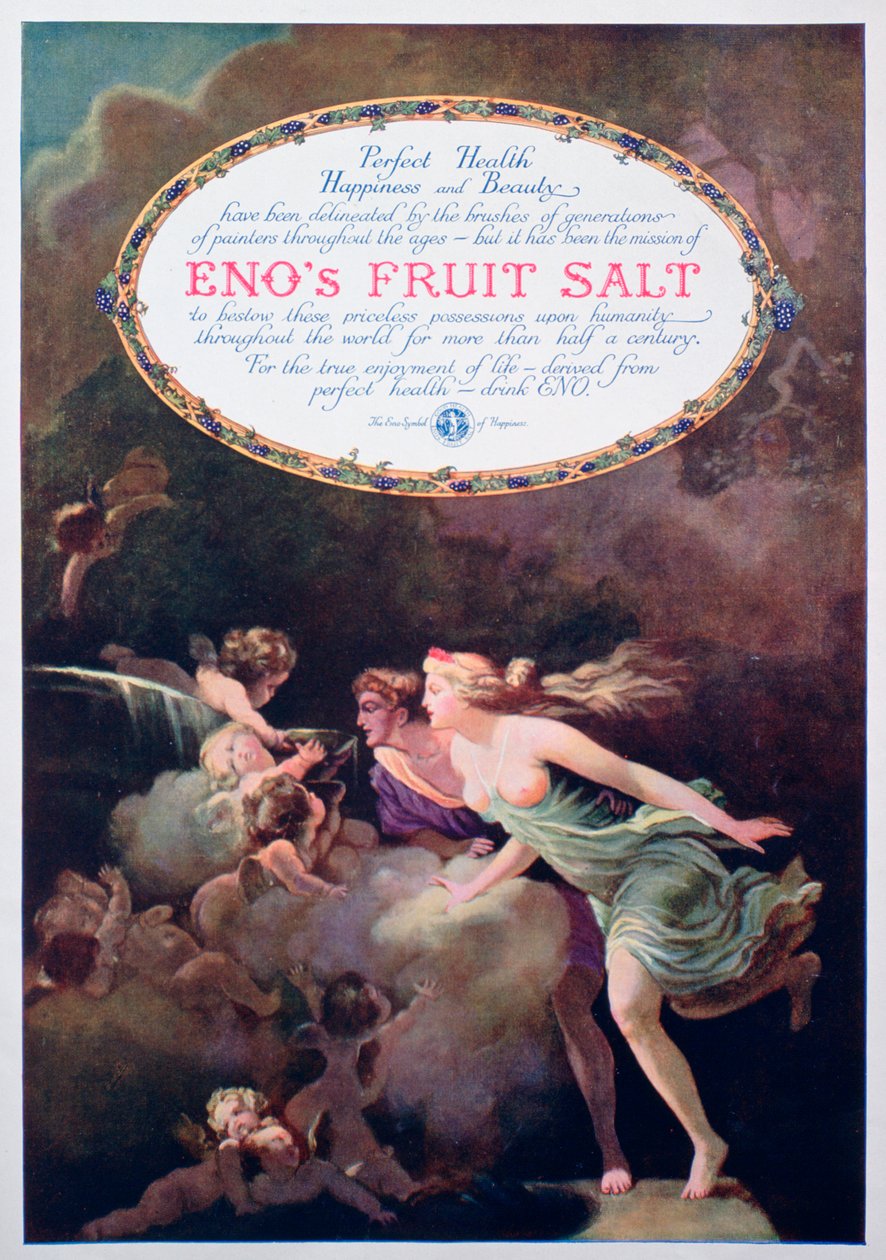 Enos gyümölcssó reklám, 1920 alkotó: Unbekannt
