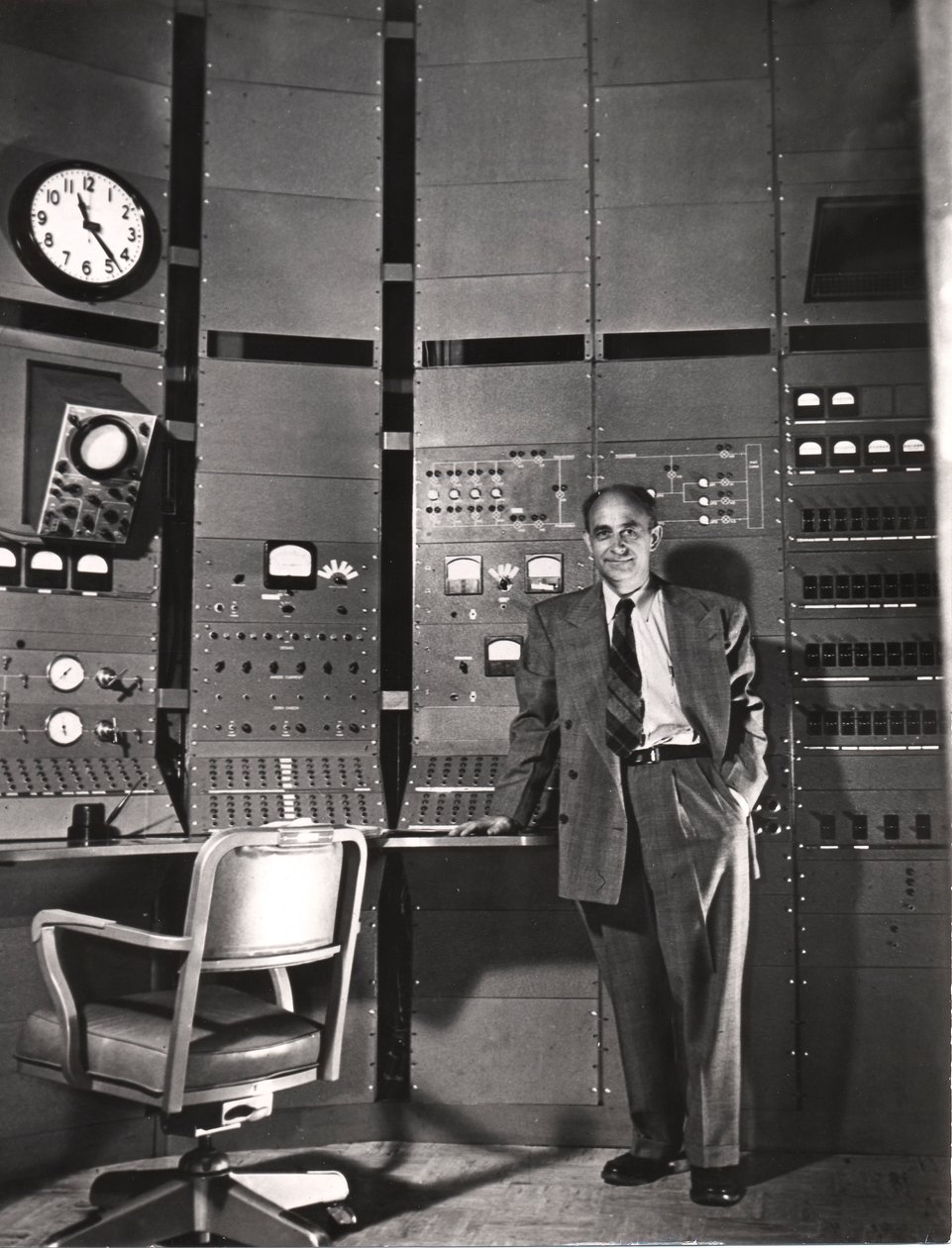 Enrico Fermi, olasz származású amerikai atomfizikus, 1942 alkotó: Unbekannt