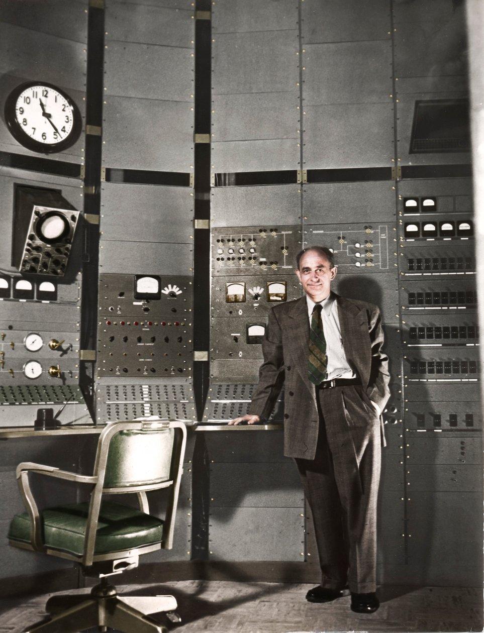 Enrico Fermi, olasz származású amerikai atomfizikus, 1942 alkotó: Unbekannt