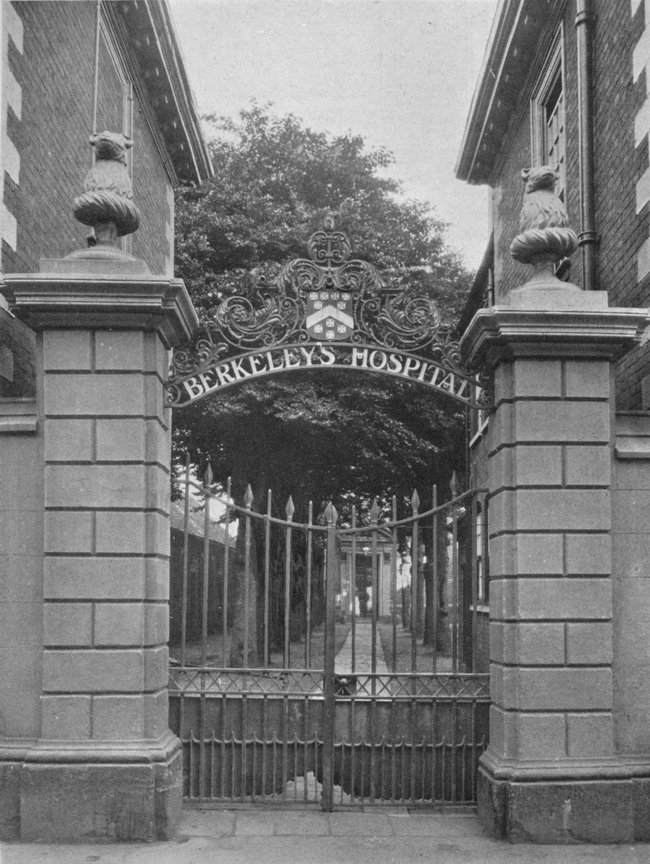 Bejárati átjáró, Berkeleys Hospital, Worcester, Worcestershire, 1924 alkotó: Unbekannt