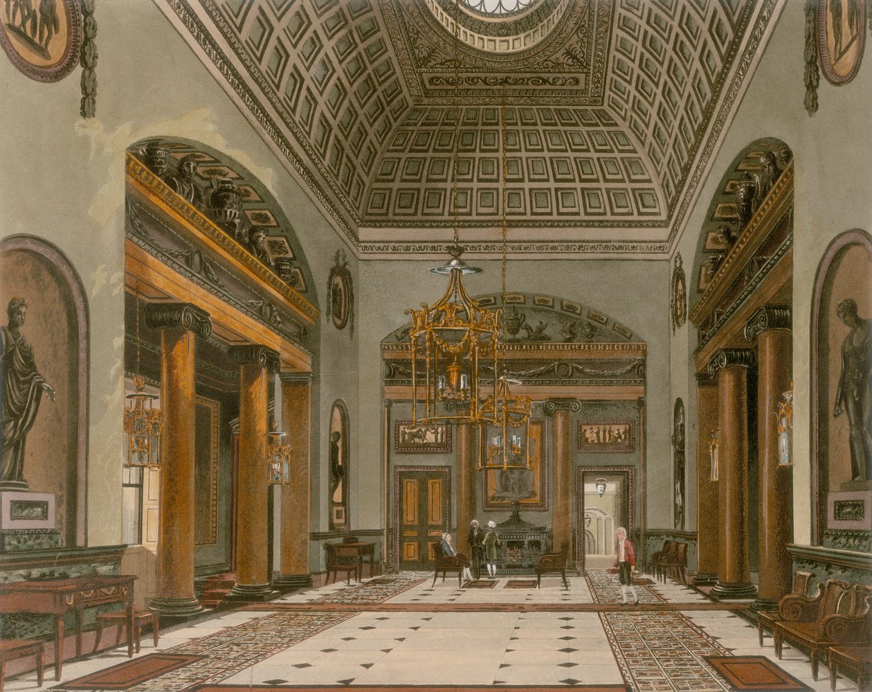 A Carlton House előszobája, Westminster, London alkotó: Unbekannt