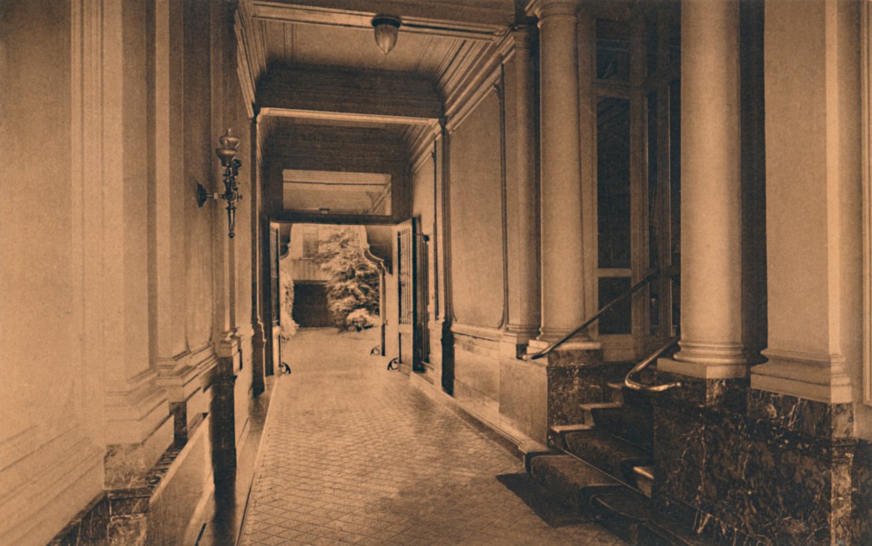 A kubai brüsszeli nagykövetség bejárata, Belgium, 1927. alkotó: Unbekannt