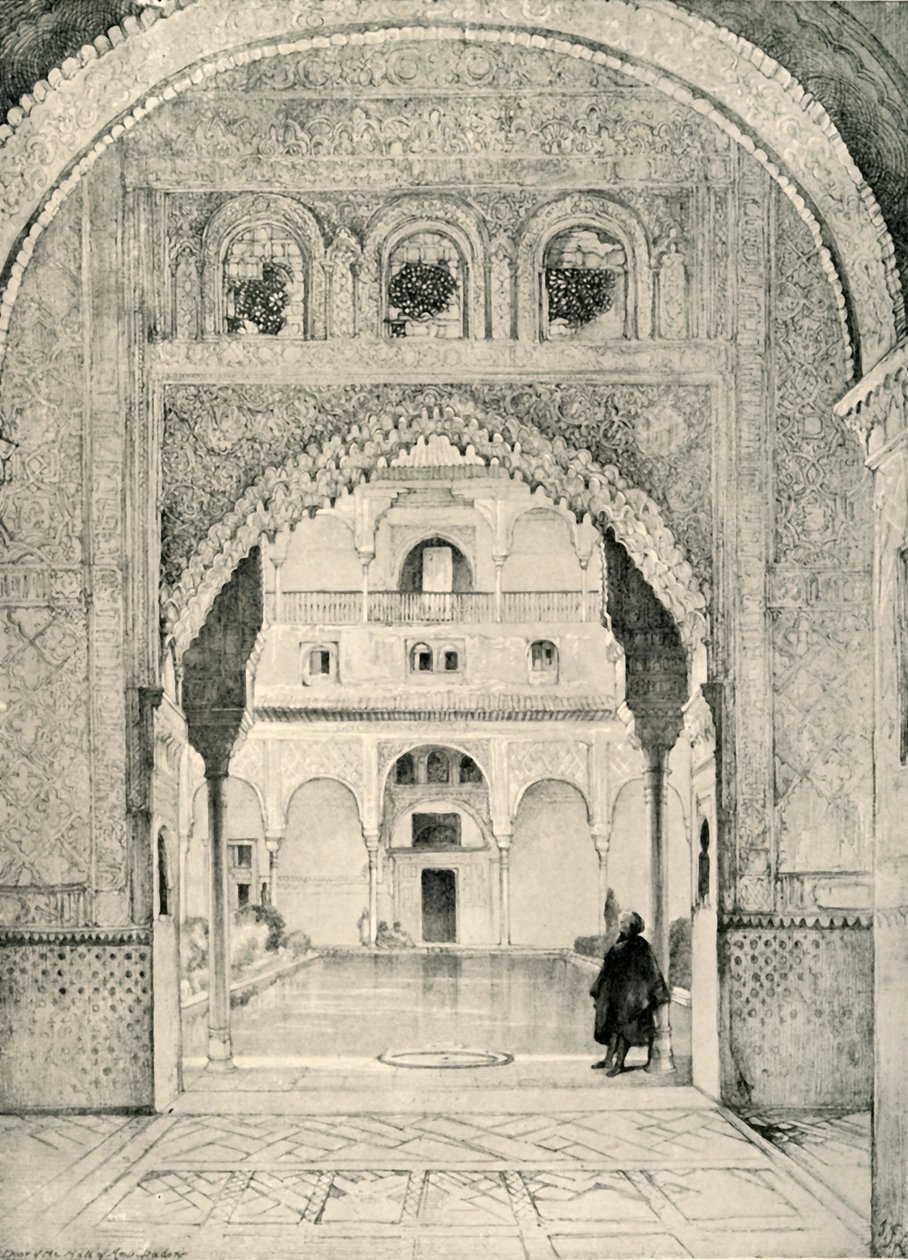 Bejárat a Barque... terembe, XIX. század, 1907. alkotó: Unbekannt