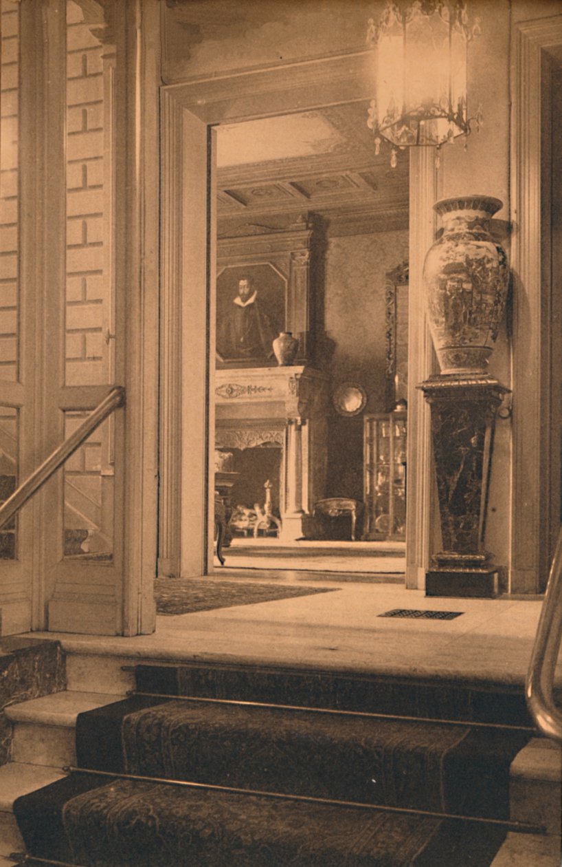 A kubai brüsszeli nagykövetség előcsarnokának bejárata, Belgium, 1927. alkotó: Unbekannt