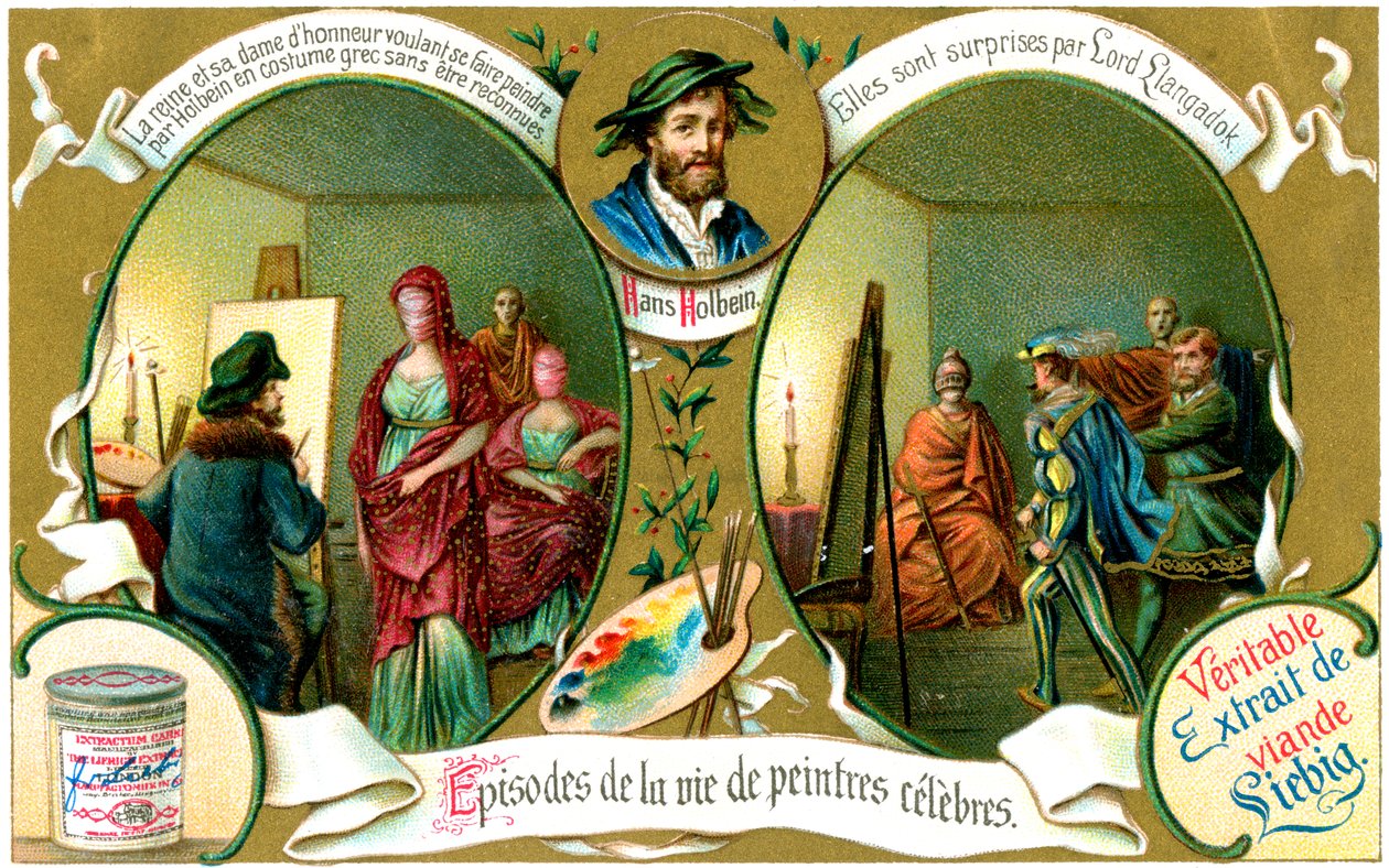 Híres festők életének epizódjai: Hans Holbein, 1900 alkotó: Unbekannt