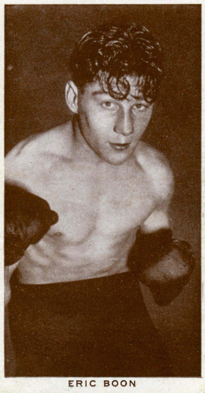 Eric Boon brit ökölvívó, 1938 alkotó: Unbekannt