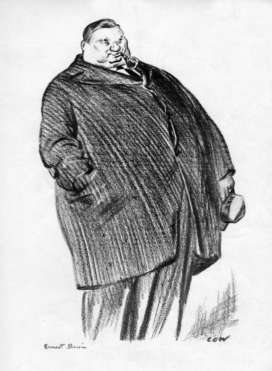 Ernest Bevin, brit munkáspárti politikus, 1933 alkotó: Unbekannt