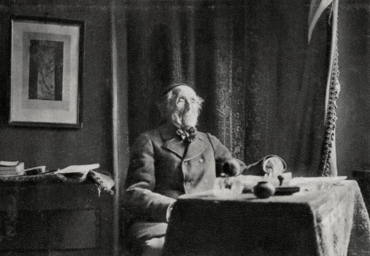 Ernest Legouve francia drámaíró, 1887 alkotó: Unbekannt
