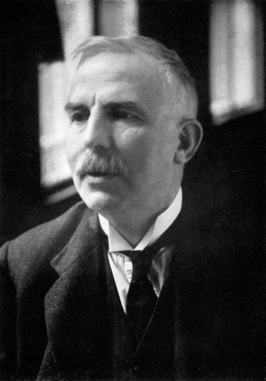 Ernest Rutherford 1871-1937, Nobel-díjas atomfizikus, 1908 alkotó: Unbekannt