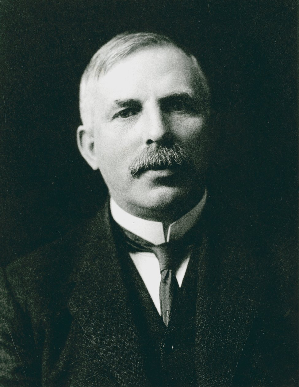 Ernest Rutherford 1871-1937, Nobel-díjas atomfizikus, 1908 alkotó: Unbekannt