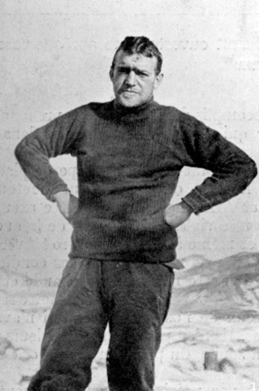 Ernest Shackleton, brit felfedező, Antarktisz, 1909 alkotó: Unbekannt