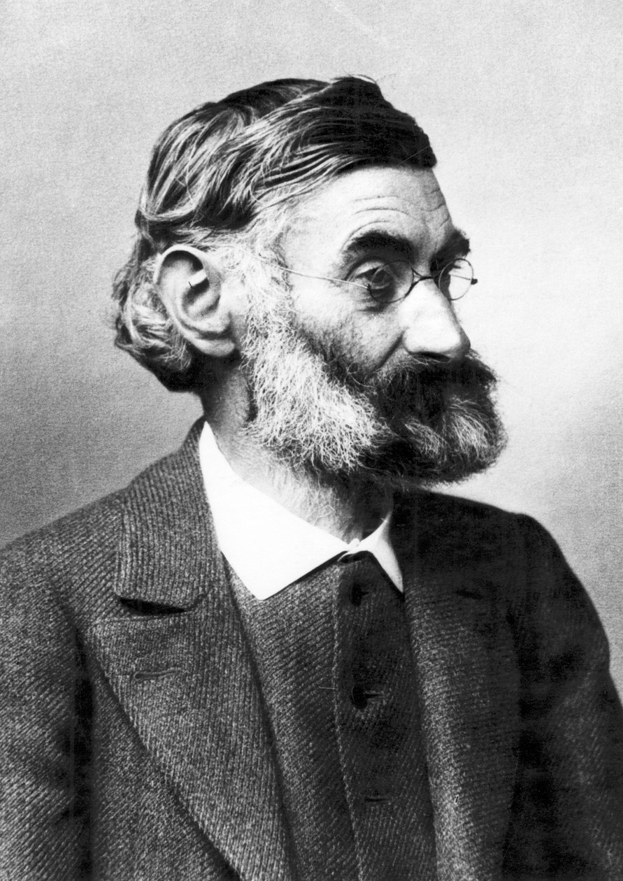 Ernst Abbe 1840-1905, német fizikus alkotó: Unbekannt