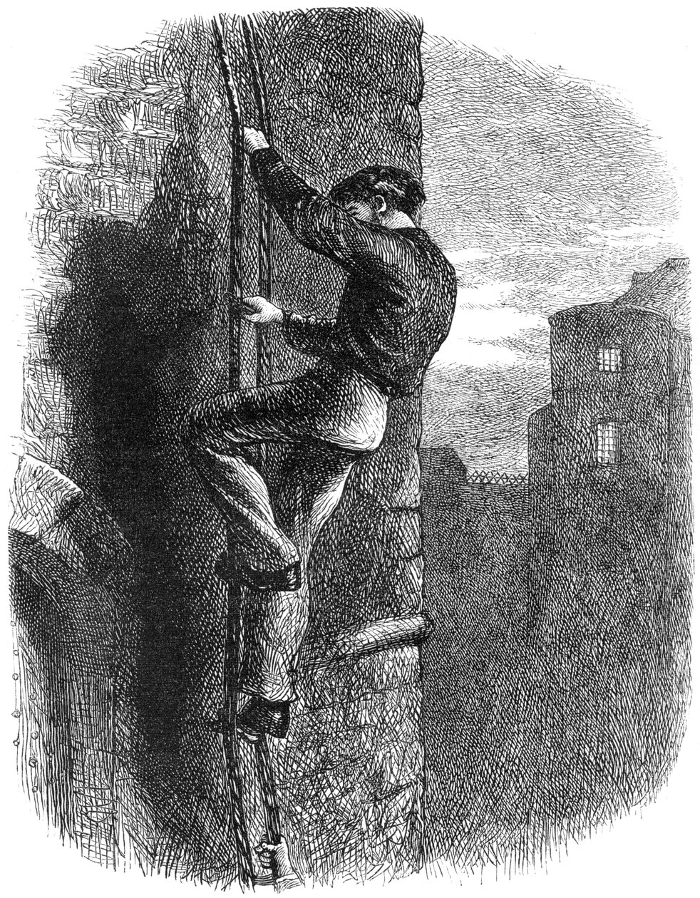 John Hunt Morgan konföderációs tábornok szökése, 1863 c1880 alkotó: Unbekannt