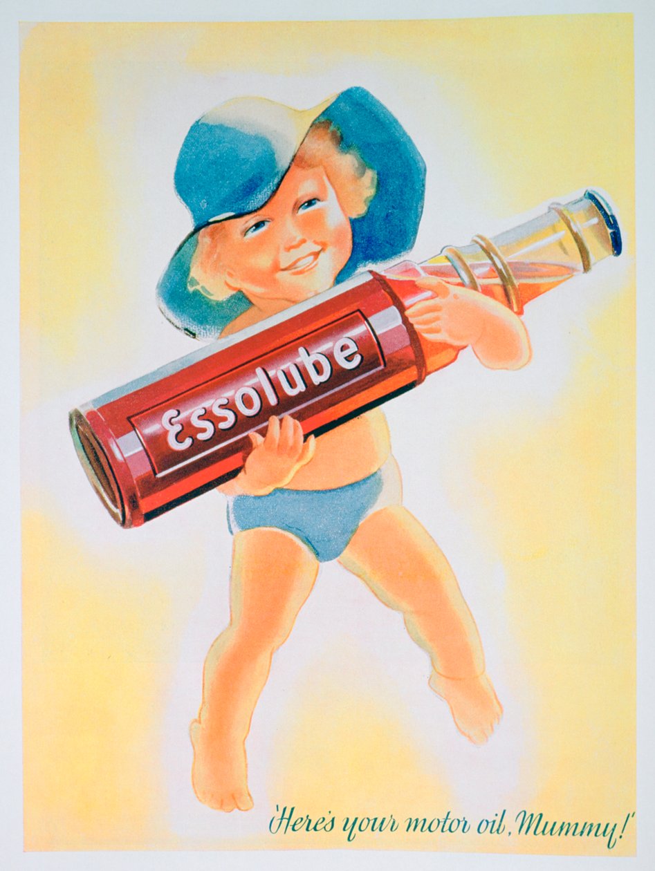 Essolube motorolaj hirdetés, 1935 alkotó: Unbekannt
