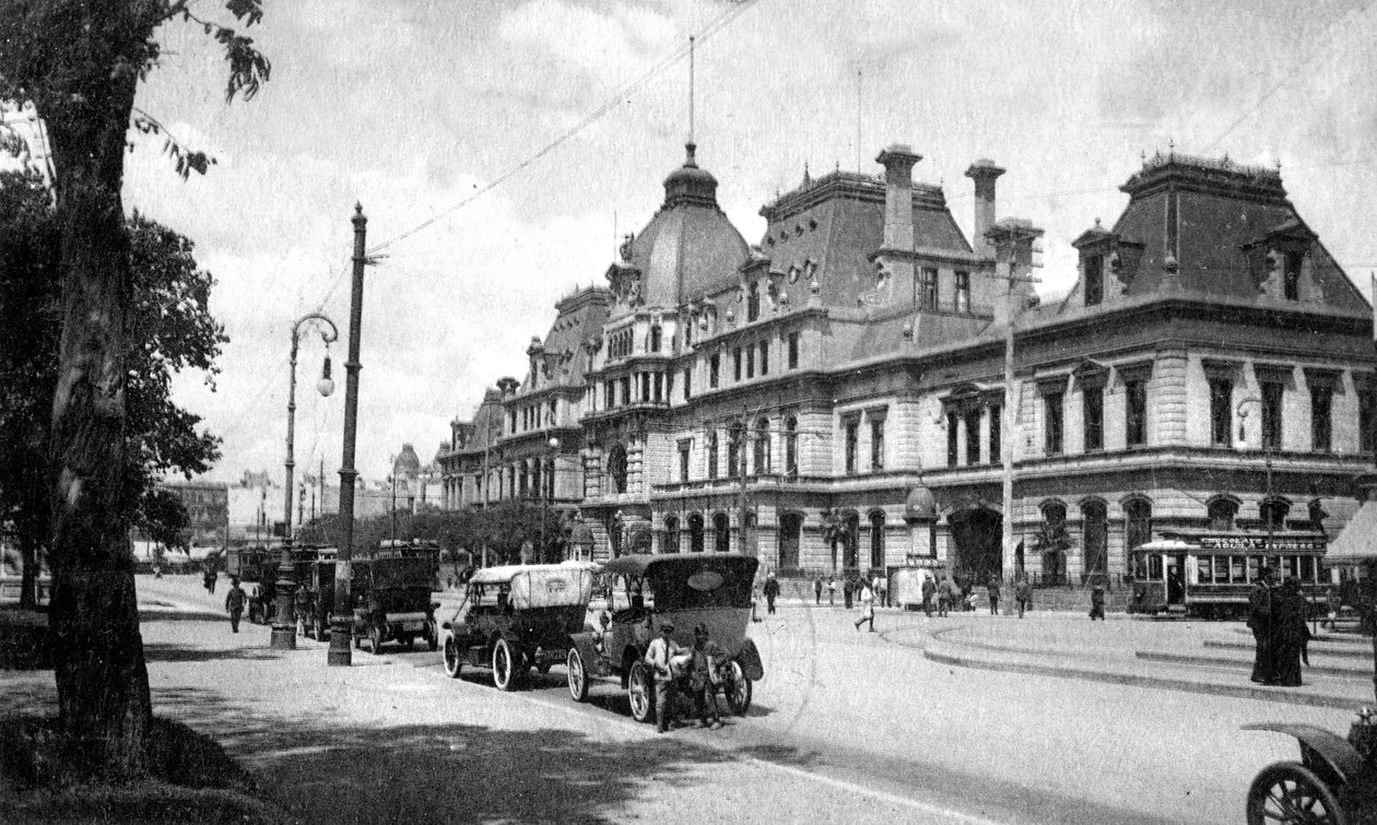 Constitution Station, Buenos Aires, Argentína, 1920-as évek alkotó: Unbekannt