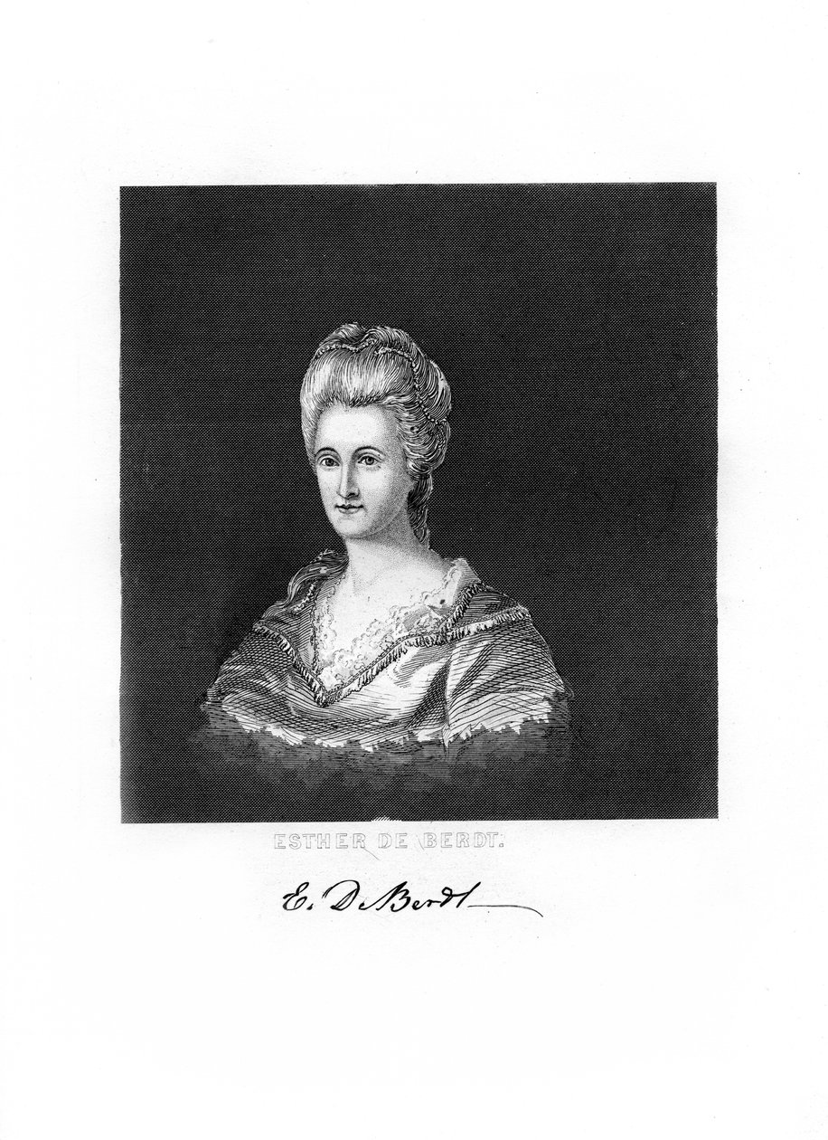 Esther De Berdt Reed, az amerikai függetlenségi háború hazafia, 1872 alkotó: Unbekannt