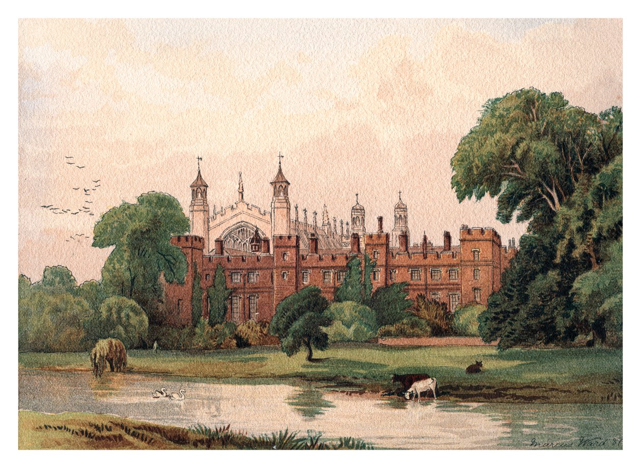 Eton College, 1880 alkotó: Unbekannt