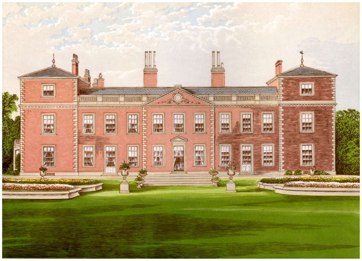 Euston Hall, Suffolk, Grafton hercegének otthona, 1880 alkotó: Unbekannt