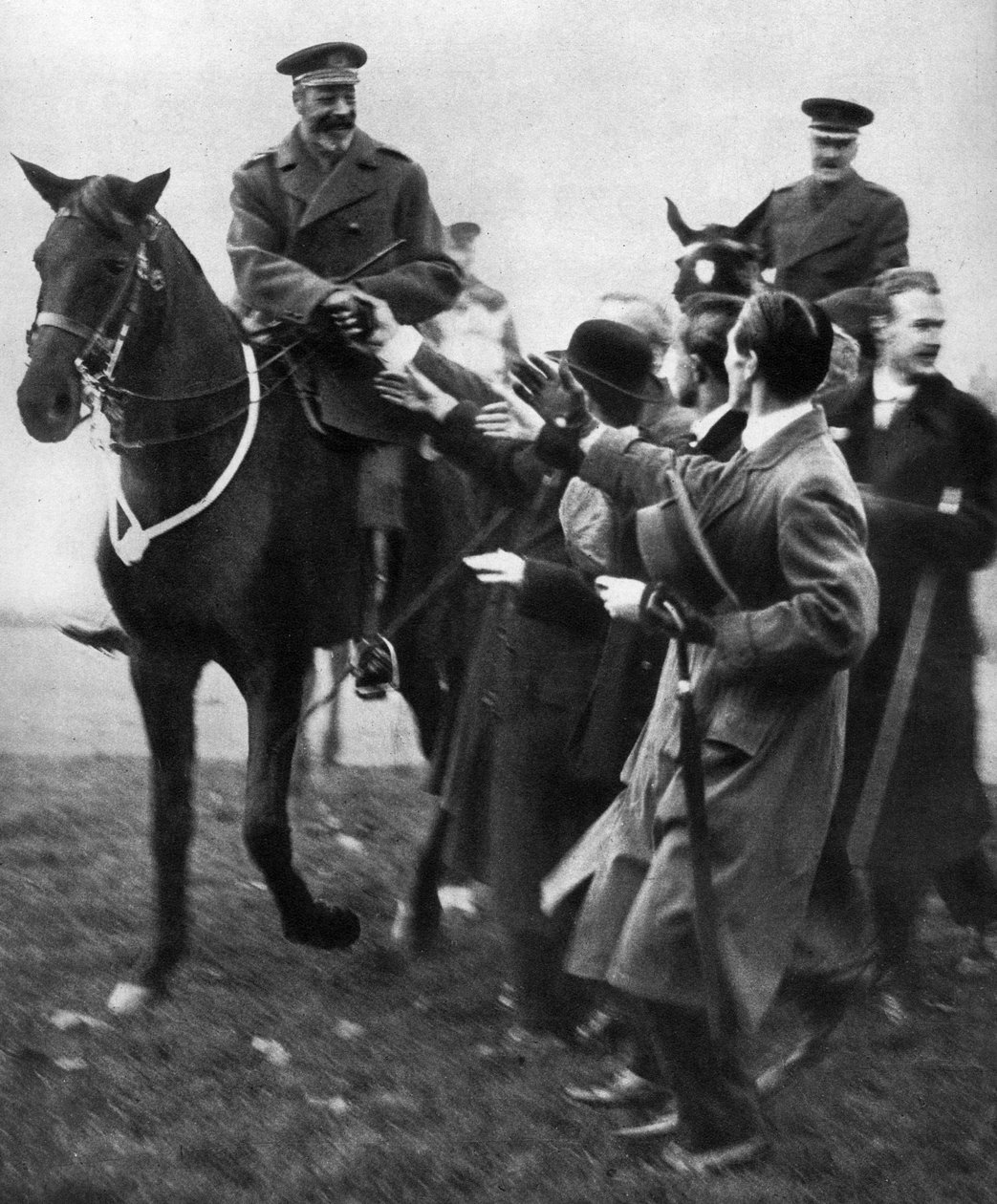 Volt szolgálatosok és a király, 20 000 ezüstjelvényes áttekintése a londoni Hyde Parkban, 1935 alkotó: Unbekannt